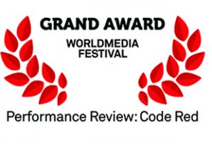 Award 1 Performance review code red WorldMedia Festival Grand Award