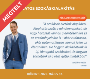 tudatos szokaskialakitas megtelt